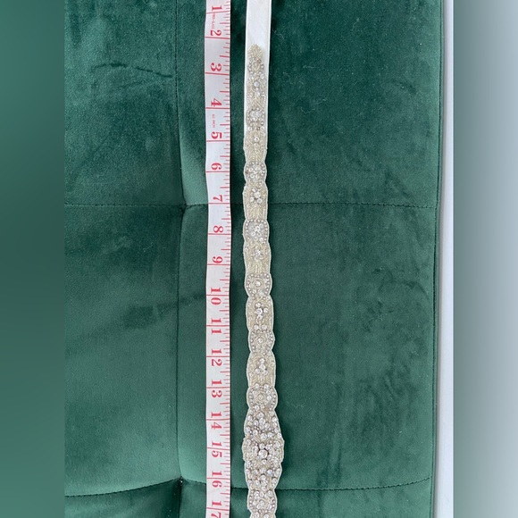 Crystal bridal belt - Picture 6 of 10